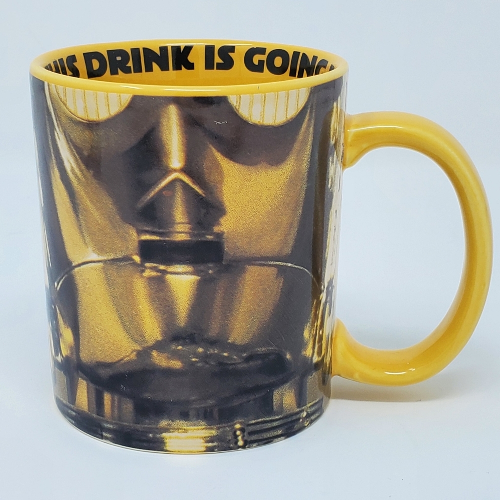 Hallmark Disney Star Wars C-3PO Mug "This Drink Is Going To Taste So Good"